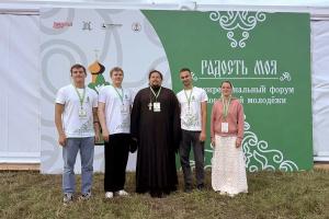 Делегация Тольяттинской Епархии принимает участие в форуме православной молодёжи «Радость моя» в Дивеево