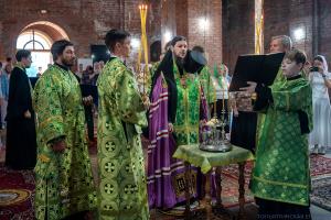 Канун празднования обретения мощей преподобного Серафима Саровского 