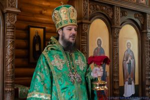 Память преподобных Антония и Феодосия Печерских: архиерейская Литургия в храме преподобного Нестора Летописца