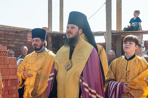В селе Ермаково заложен храм в честь Двенадцати апостолов