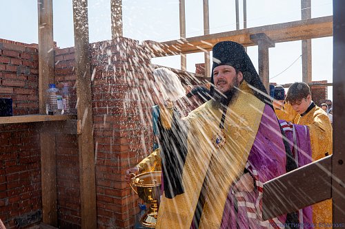 В селе Ермаково заложен храм в честь Двенадцати апостолов