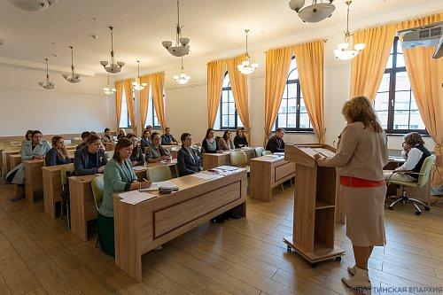 Секция «Психолого-педагогические аспекты формирования и развития личности в образовательной среде» прошла в рамках VII Рождественских образовательных чтений Тольяттинской Епархии в Поволжской академии образования и искусств 