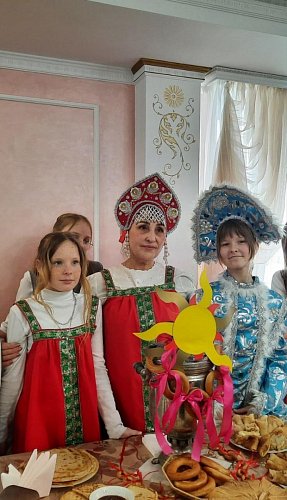 Воскресенский храм с. Ягодное. Масленица