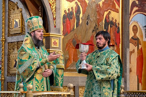 Празднование памяти праведного воина Феодора Санаксарского