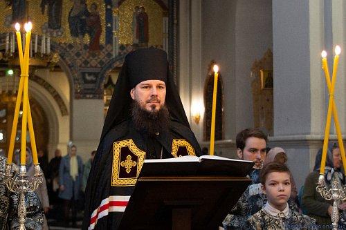 В канун четвертка Великого канона епископ Нестор совершил утреню