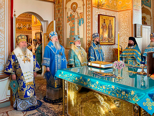 Праздник Трубчевской иконы Божией Матери в Троице-Скановом монастыре