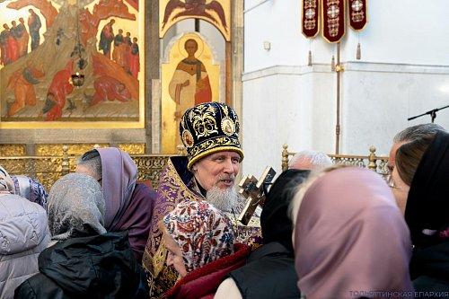 В день памяти Сорока мучеников Севастийских епископ Нестор совершил Литургию в кафедральном соборе Тольятти