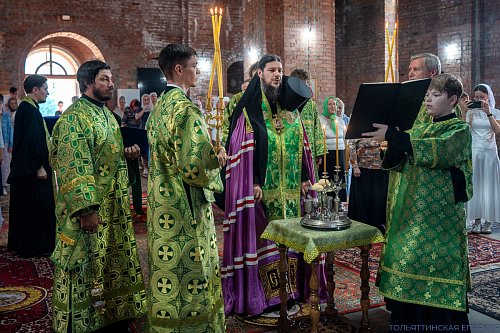 Канун празднования обретения мощей преподобного Серафима Саровского 