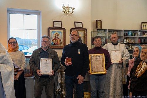 Епископ Нестор освятил храм во имя блаженной Матроны Московской в Тольятти
