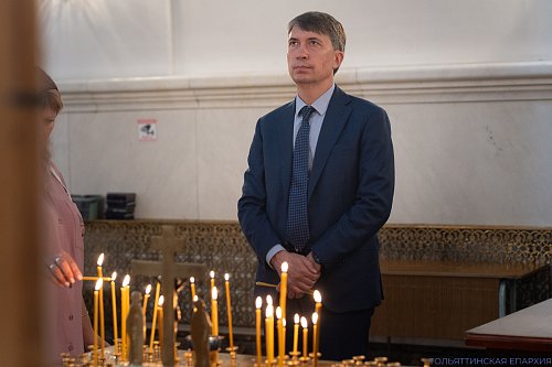 В год 60-летия АО «АВТОВАЗ» в Преображенском кафедральном соборе Тольятти почтили память сотрудников предприятия, отдавших жизнь за веру и Отечество