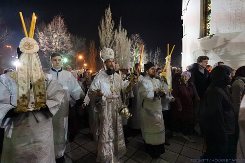 Пасхальное ночное богослужение