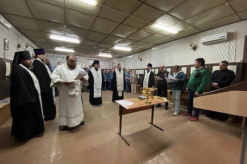 Епископ Нестор и епископ Антоний посетили СИЗО-2 Сызрани