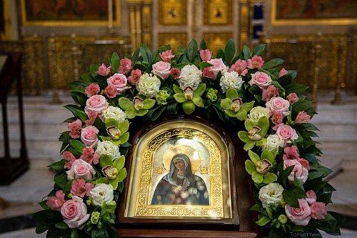 В канун Субботы Акафиста епископ Нестор совершил утреню с чтением акафиста Пресвятой Богородице