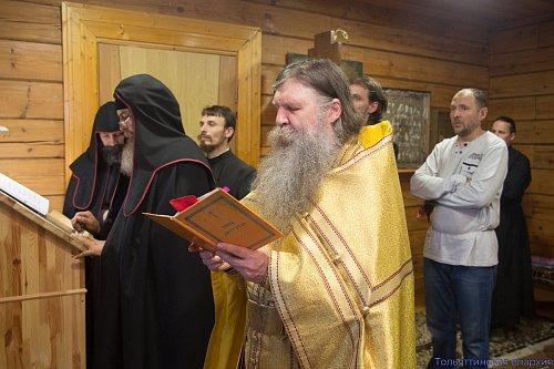 В начале нового церковного года епископ Нестор совершил Божественную литургию древнерусским чином