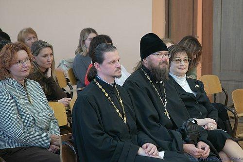 В лицее № 57 состоялась секция «Просвещение и воспитание души» VII епархиальных Рождественских образовательных чтений