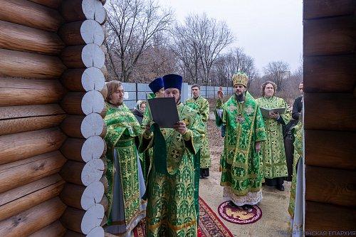 Освящён храм преподобного Нестора Летописца Архиерейского подворья Тольяттинской Епархии