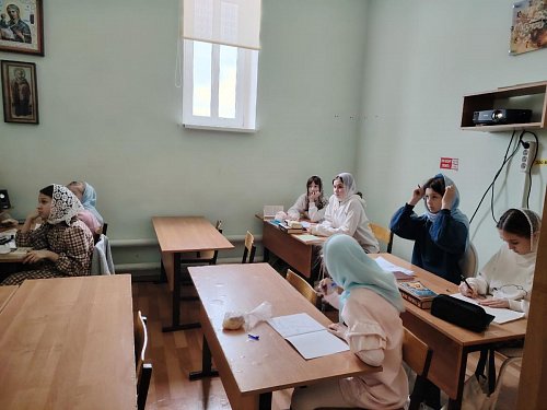Благовещенский приход мкр. Фёдоровка. Занятие в воскресной школе
