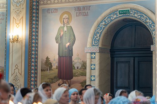 В сороковой день со дня преставления архимандрита Гермогена в монастыре Тольятти состоялись заупокойные богослужения