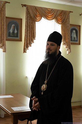 Епископ Нестор поблагодарил организаторов и благодетелей состоявшегося XIV Областного фестиваля детского и юношеского творчества «Пасхальная капель»