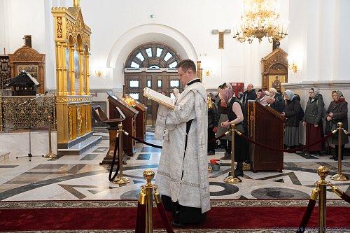 О заупокойной богослужебной молитве и наставление на продолжение Великого поста