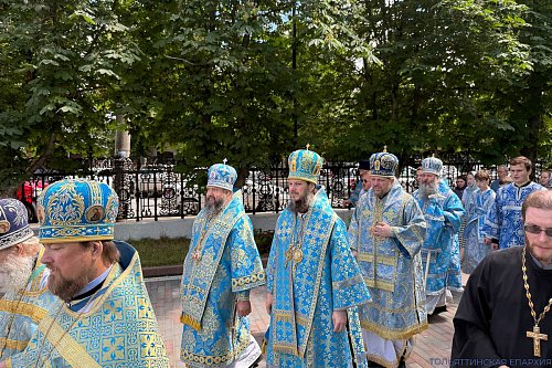 В Сызранской Епархии состоялись торжества в честь явления Феодоровской иконы Божией Матери на Кашпире
