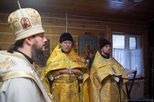 В начале нового церковного года епископ Нестор совершил Божественную литургию древнерусским чином