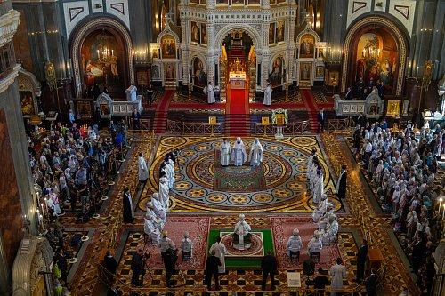 В праздник Преображения Господня епископ Нестор в числе архиереев сослужил Святейшему Патриарху Кириллу и принял участие в епископской хиротонии