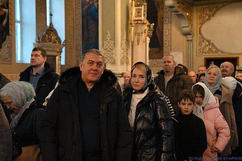 В Казанском храме Тольятти состоялось соборное архиерейское богослужение