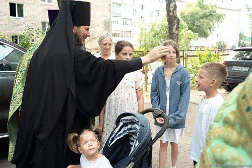 В день памяти преподобного Сергия Радонежского епископ Нестор совершил Литургию в Казанском храме микрорайона Яблоневый овраг Жигулёвска