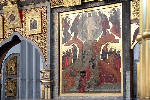 Канун Недели 11-й по Пятидесятнице: архиерейское богослужение в Преображенском кафедральном соборе Тольятти и слово архипастыря о Преображении и Воскресении Христа
