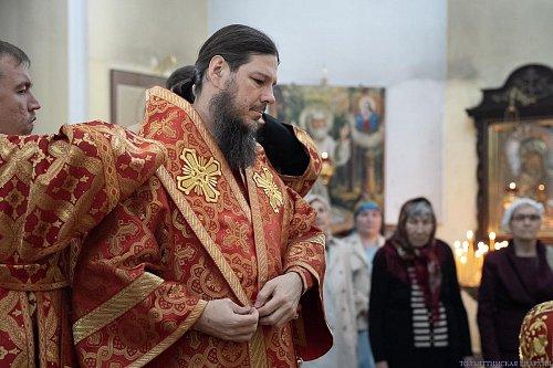 В Неделю 4-ю по Пасхе епископ Нестор совершил Литургию в Никольском храме с. Солнечная Поляна