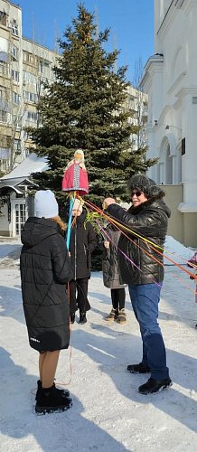 Празднование Масленицы. Приход Святого праведного Иоанна Кронштадтского г. Тольятти