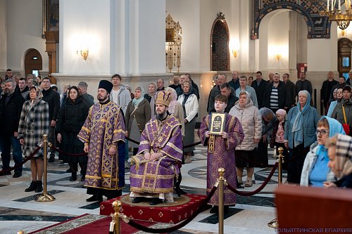 Неделя пятая Великого поста, память преподобной Марии Египетской
