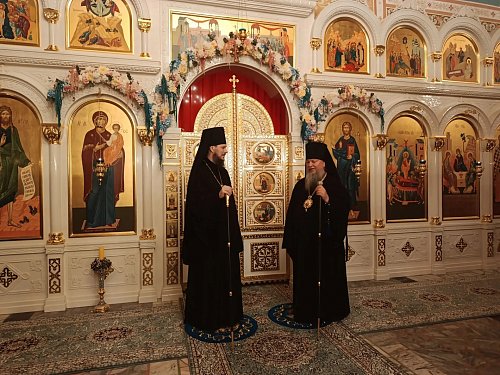 Всенощное бдение в Троице-Скановом монастыре