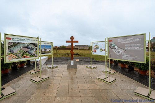 В селе Подстёпки началось строительство храма в честь мучениц Веры, Надежды, Любви и матери их Софии