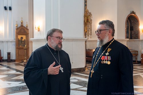 Вопросы духовного окормления военнослужащих обсудили в Тольяттинской Епархии