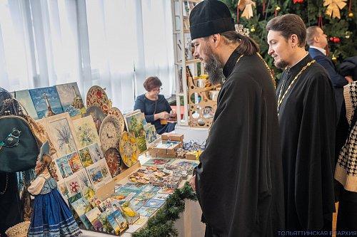 Епископ Нестор посетил ярмарку «ЗОЛОТЫЕ РУКИ ТОЛЬЯТТИ» 