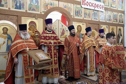 В Неделю 4-ю по Пасхе епископ Нестор совершил Литургию в Никольском храме с. Солнечная Поляна