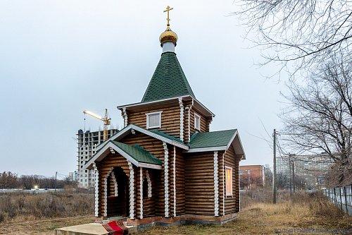 Освящён храм преподобного Нестора Летописца Архиерейского подворья Тольяттинской Епархии