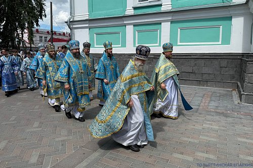 В Сызранской Епархии состоялись торжества в честь явления Феодоровской иконы Божией Матери на Кашпире