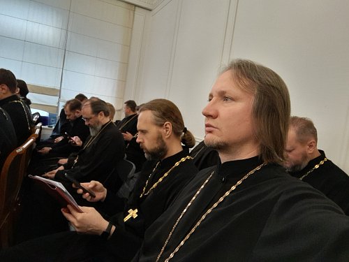 Представитель Тольяттинской Епархии прошёл курсы повышения квалификации для благочинных в ОЦАД