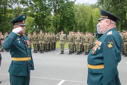 Пастырское напутствие выпускникам Военного учебного центра ТГУ