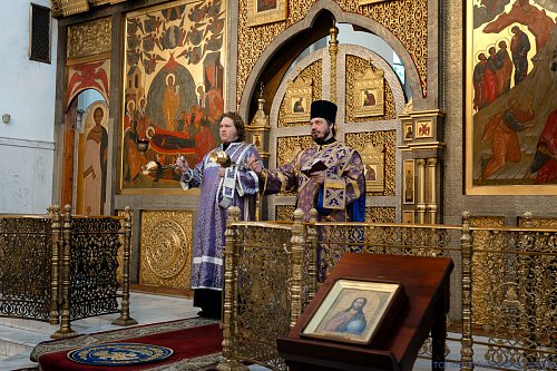 Неделя пятая Великого поста, память преподобной Марии Египетской