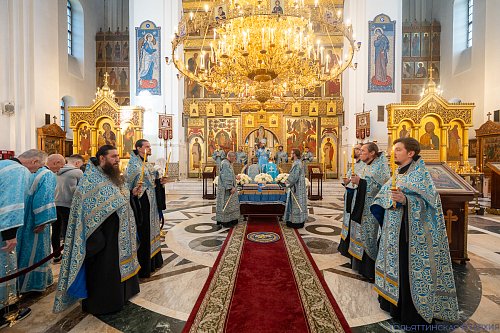 Канун попразднства Успения Пресвятой Богородицы