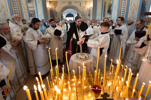 В сороковой день со дня преставления архимандрита Гермогена в монастыре Тольятти состоялись заупокойные богослужения