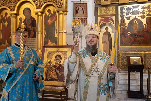 Канун праздника Владимирской иконы Божией Матери