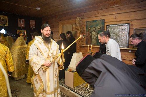 В начале нового церковного года епископ Нестор совершил Божественную литургию древнерусским чином