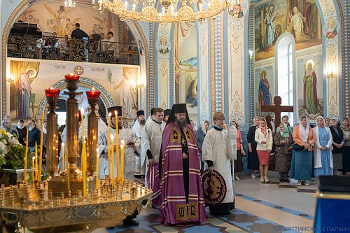 В сороковой день со дня преставления архимандрита Гермогена в монастыре Тольятти состоялись заупокойные богослужения