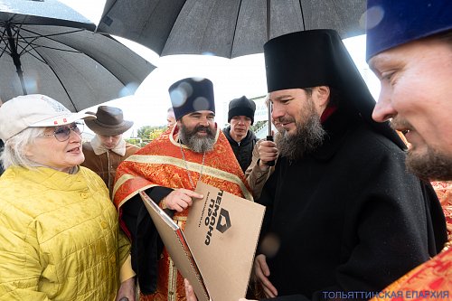 В селе Подстёпки началось строительство храма в честь мучениц Веры, Надежды, Любви и матери их Софии