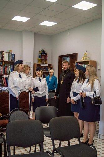 Сотрудники УФСИН почтили память преподобного Пимена Угрешского в Троицком приходе